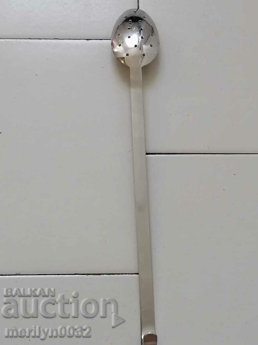 Old lattice spoon chrome nickel real soc, NRB - 7