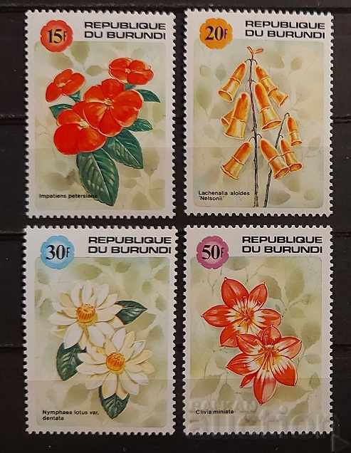 Burundi 1992 Flora / Flowers MNH