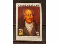 Σάο Τομέ 1981 Προσωπικότητες/Γκαίτε MNH