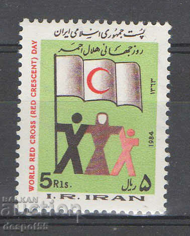 1984. Iran. Ziua Mondială a Crucii Roșii și a Semilunii Roșii.