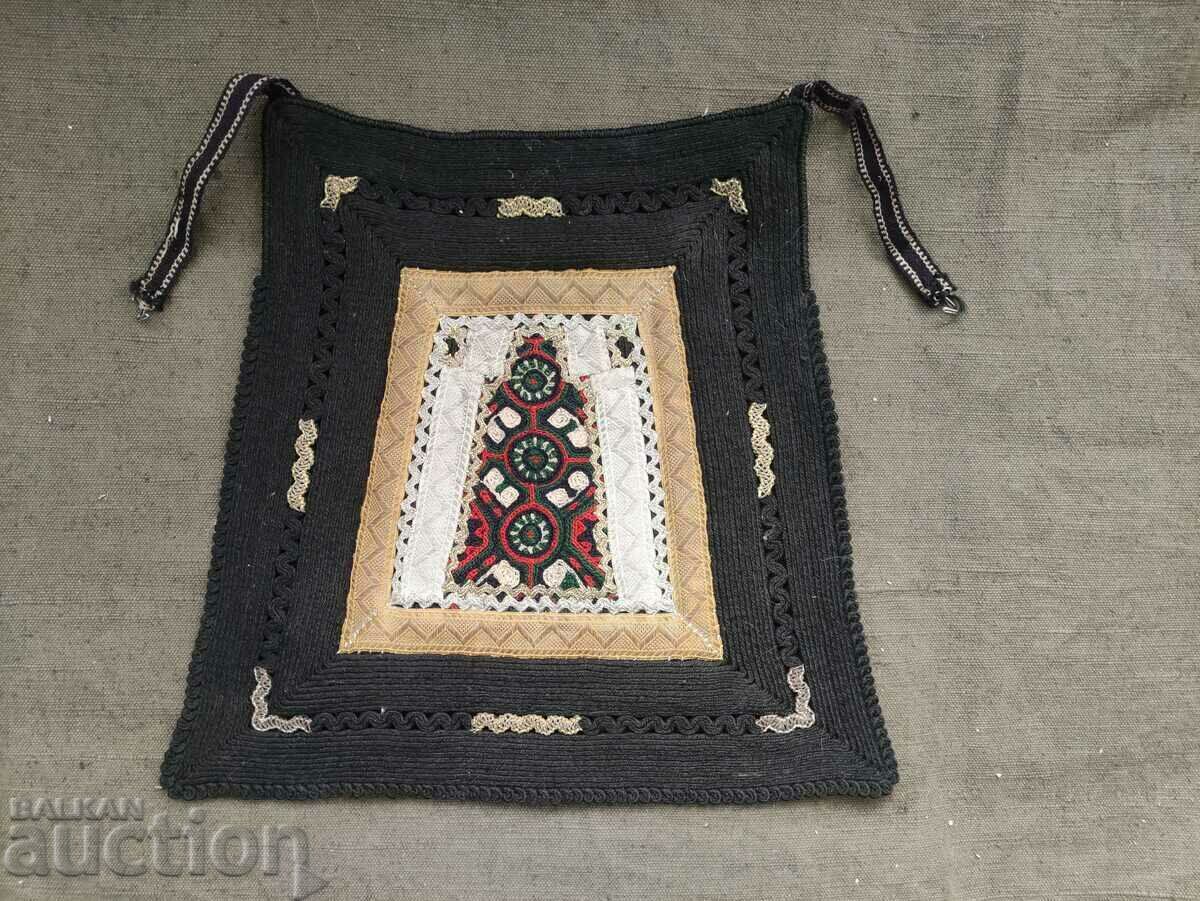 Auction apron for the Karakachan costume, tinsel, gaitan, embroidery Auction apron for the Karakachan costume, tinsel, gaitan, embroidery