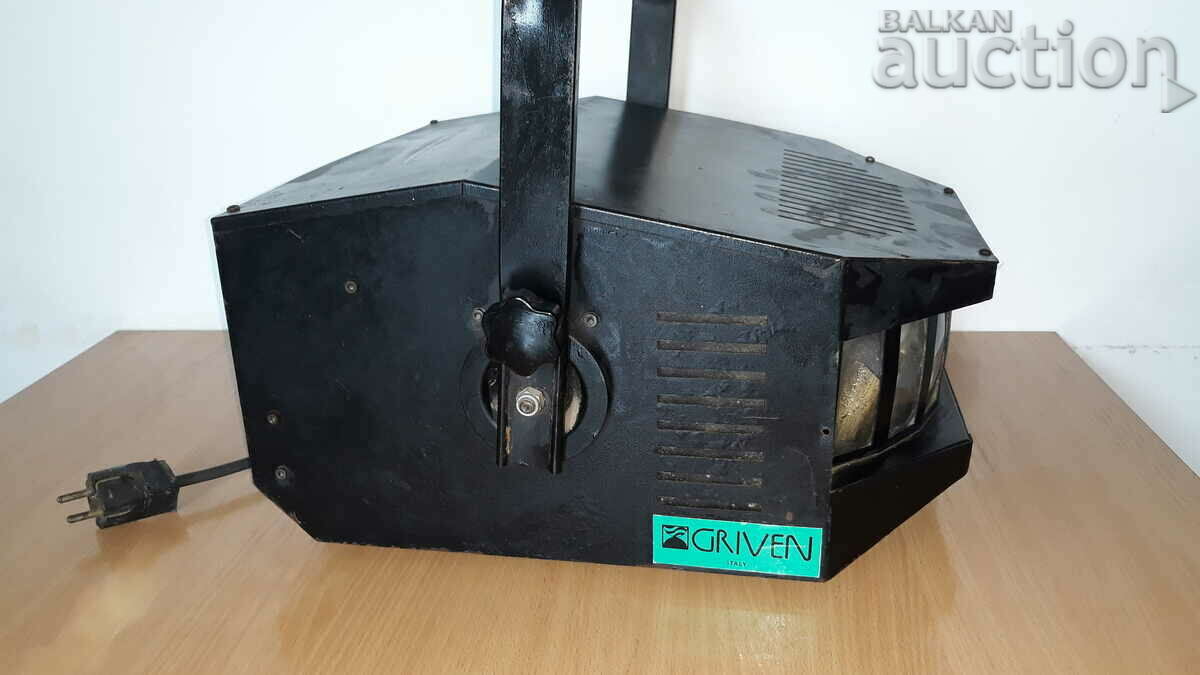 Auction retro vintage Disco bar spotlight 70s Italy Auction retro vintage Disco bar spotlight 70s Italy