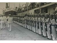 26009 Regatul Bulgariei primirea marinarilor din garda de onoare