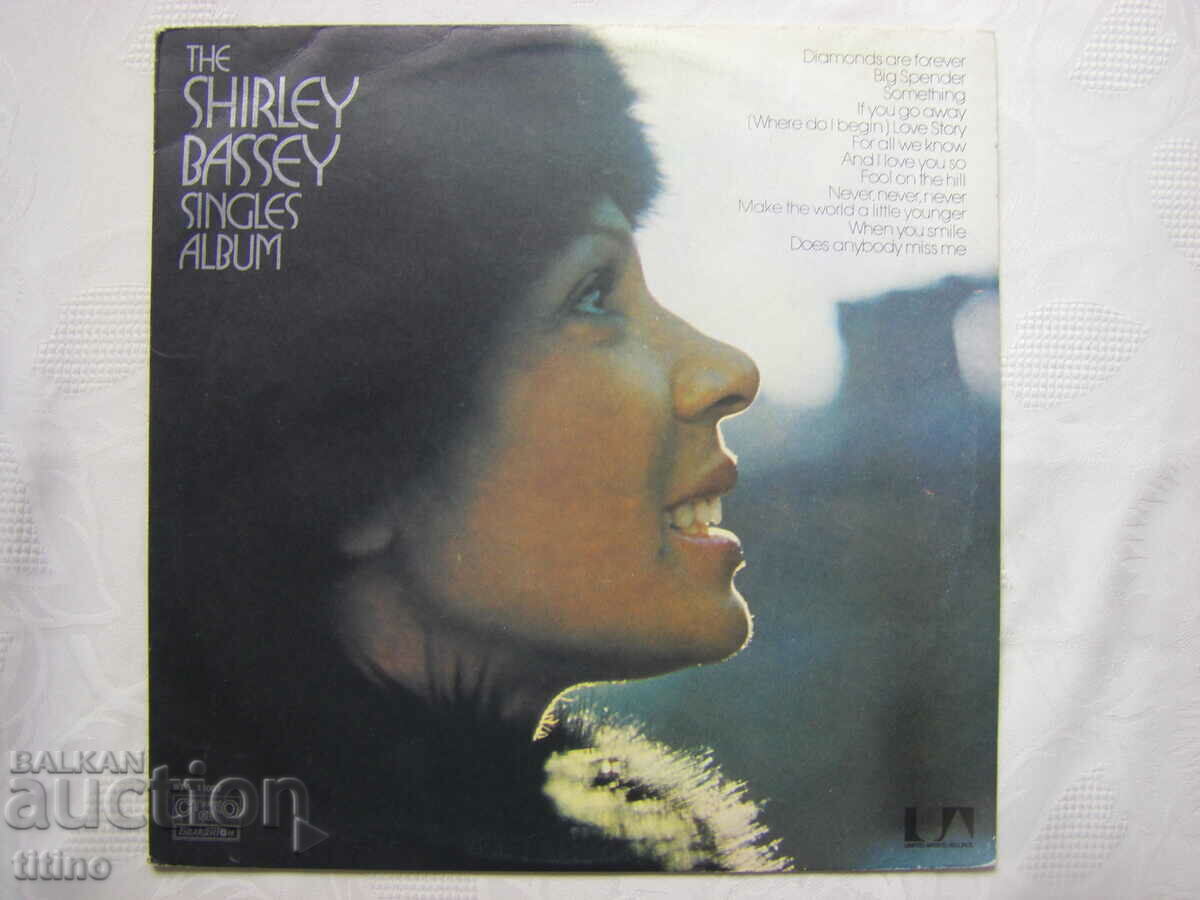 WTA 11008 - Shirley Bassey. Albumul pentru single Shirley Bassey