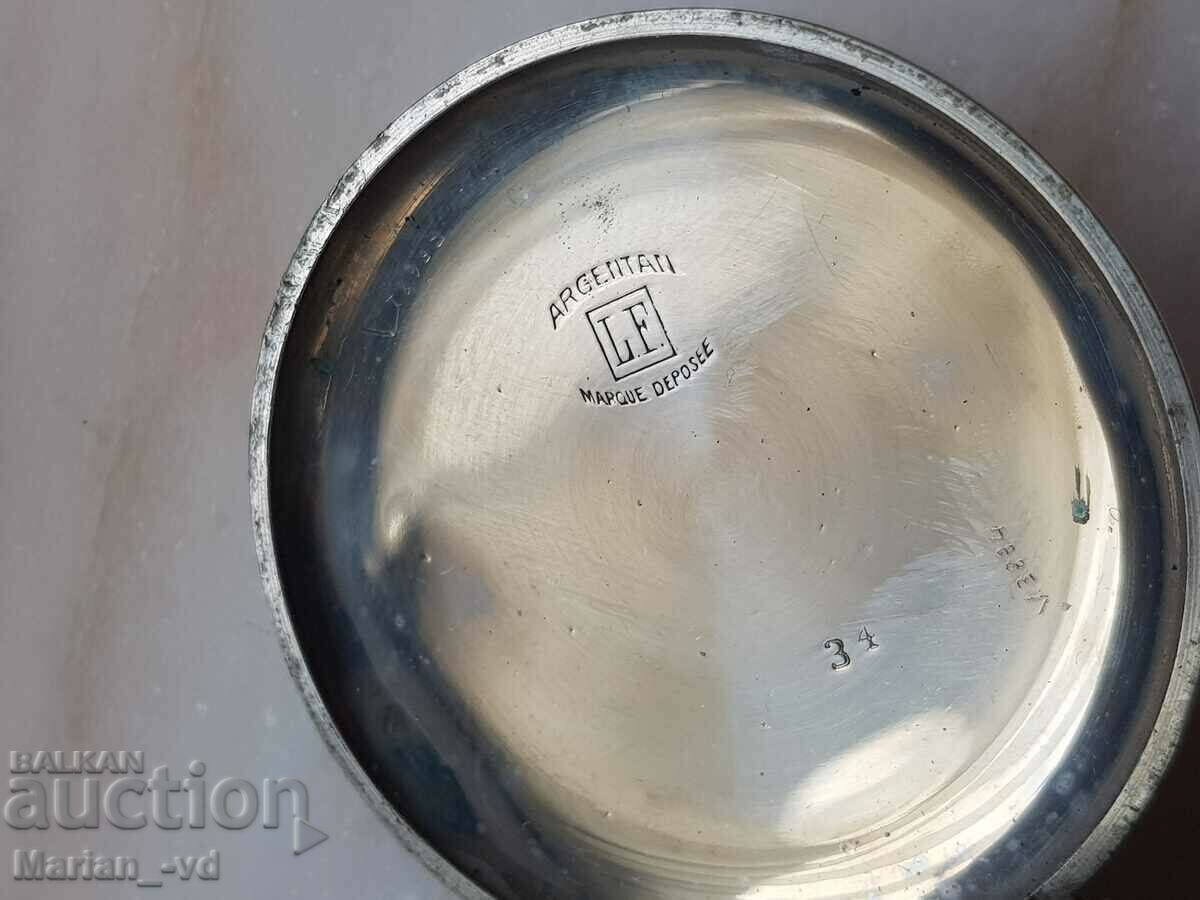 Vintage pocket watch with three flaps - 6