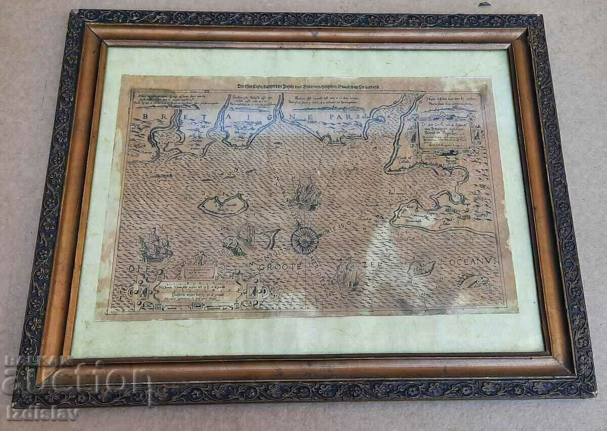 Vintage nautical chart - 5