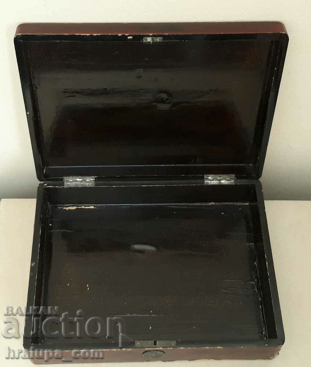 Παλιό ιαπωνικό ξύλινο κουτί - 6 Παλιό ιαπωνικό ξύλινο κουτί - 6