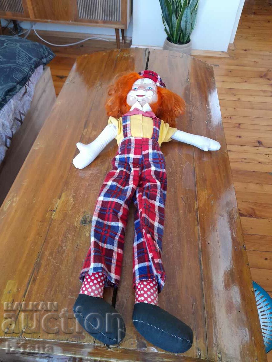 Old doll, clown