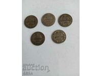 Монети 20 стотинки 1888 год