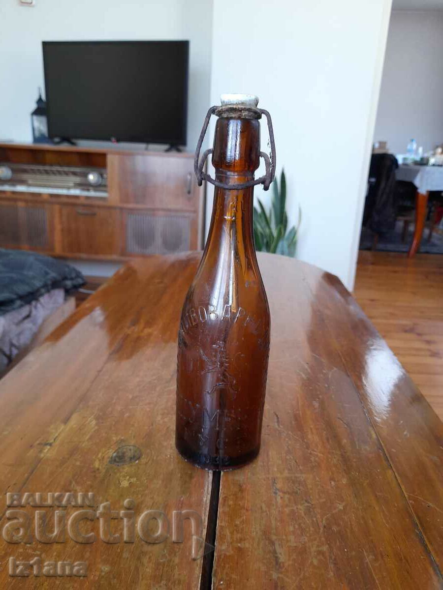 Παλιό μπουκάλι μπύρας Shumen Ruse Brewery Company 1938