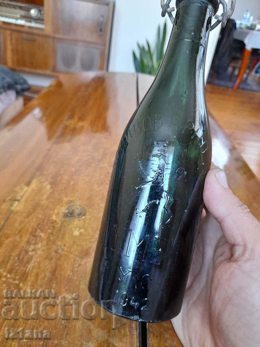 Delivery of Old beer bottle Shumen Ruse Brewery Company 1942