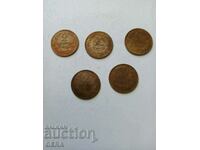 Монети 2 стотинки 1912 год
