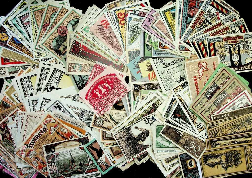 (¯`'•.¸ CERUL BANCONOTELOR NOTGELD ¸.•'´¯) cu preț € 8.90 | 17.41 BGN