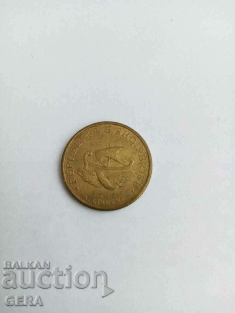 Coin 20 lei Albania