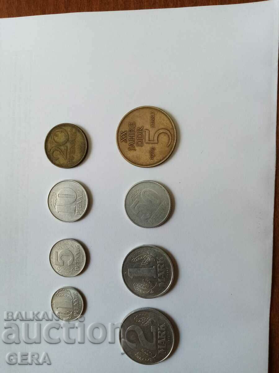 Monede ale Republicii Democrate Germane