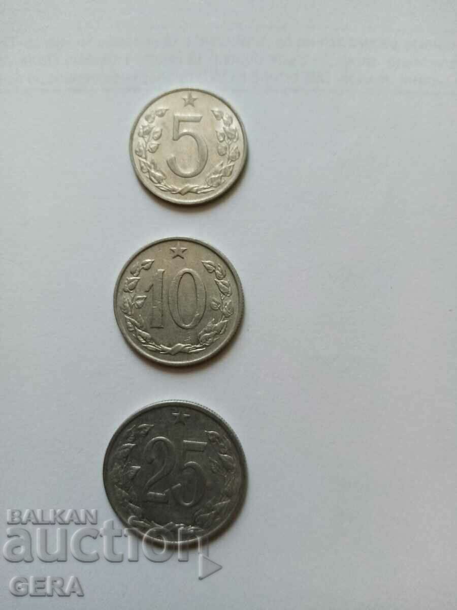 Νομίσματα από την Τσεχοσλοβακία