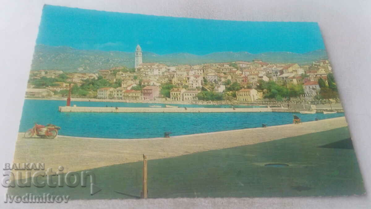 Postcard Novi Vinodolski 1968