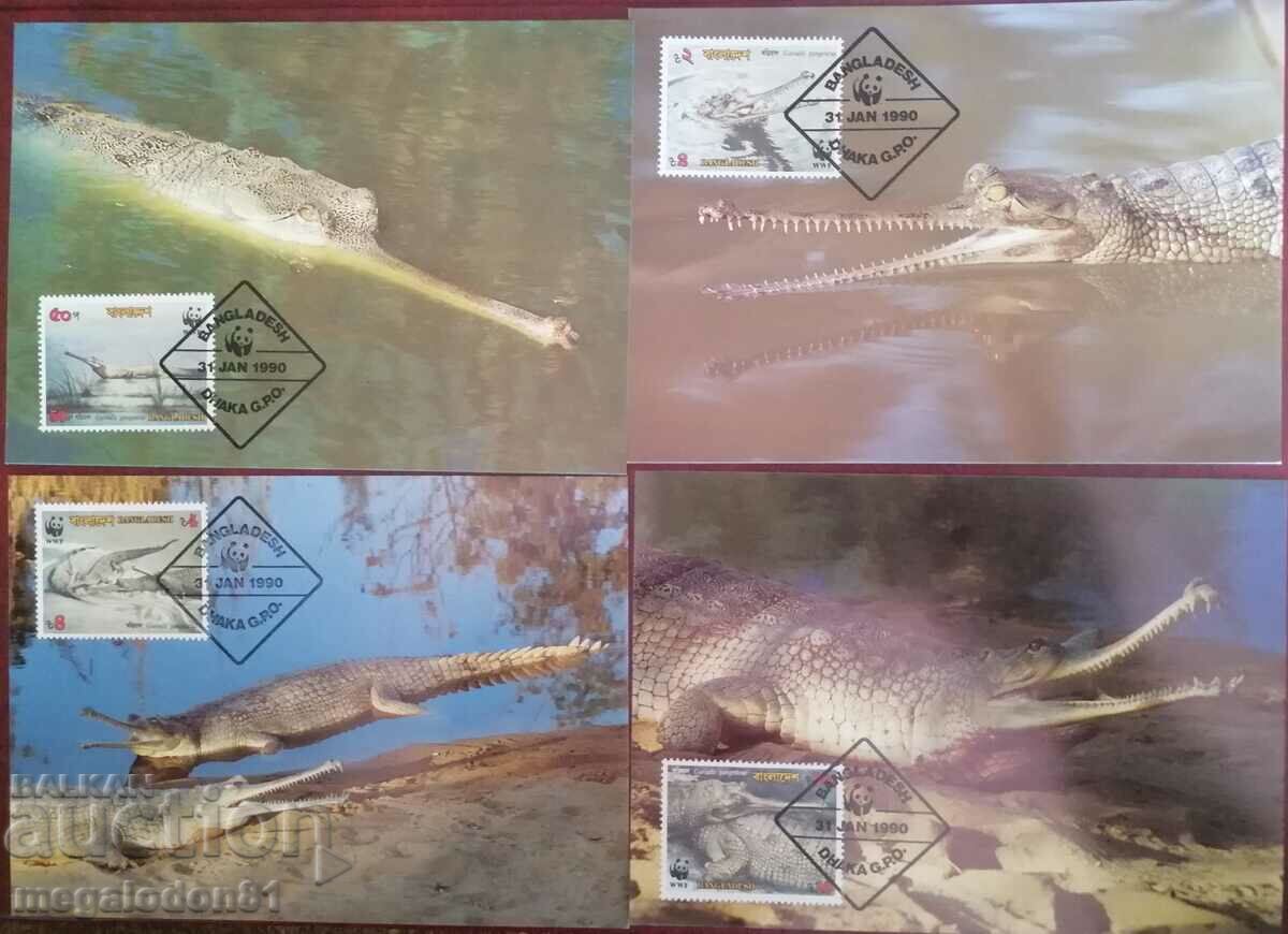 Бангладеш - WWF - крокодил гавиал