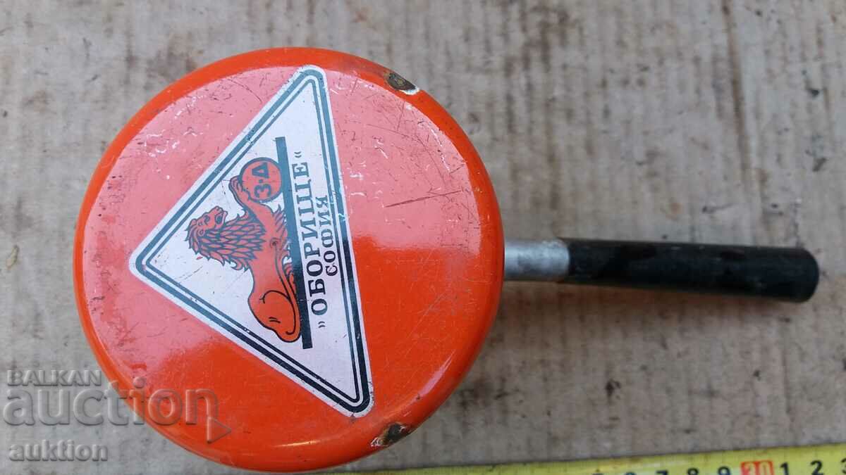 ENAMELLED CABINET WITH MARKING EARLY SOC. - 6 ENAMELLED CABINET WITH MARKING EARLY SOC. - 6
