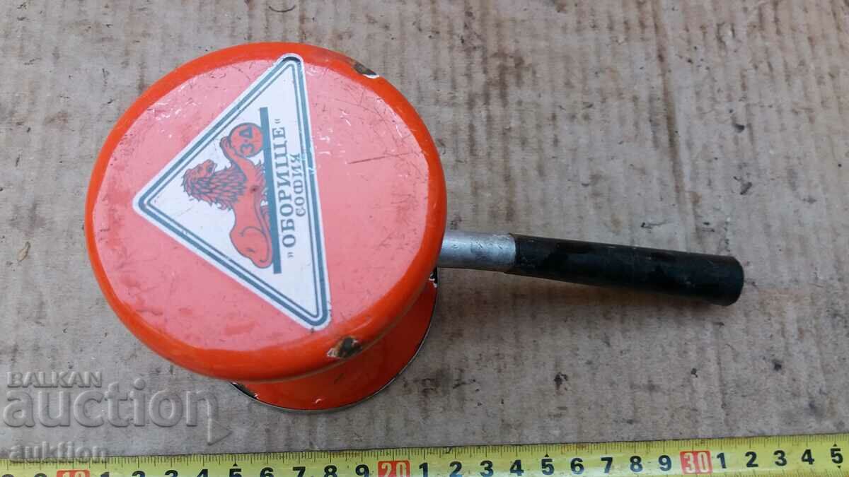 ENAMELLED CABINET WITH MARKING EARLY SOC. - 7 ENAMELLED CABINET WITH MARKING EARLY SOC. - 7