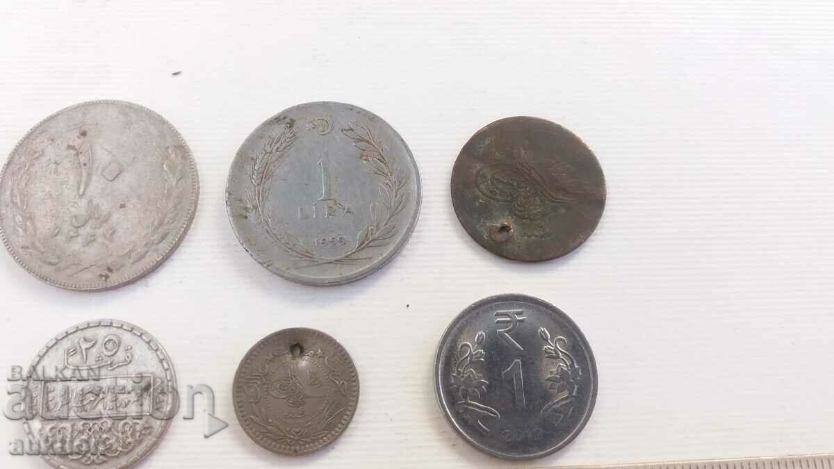 Delivery of COLLECTION OF 8 ARAB COINS - MISCELLANEOUS