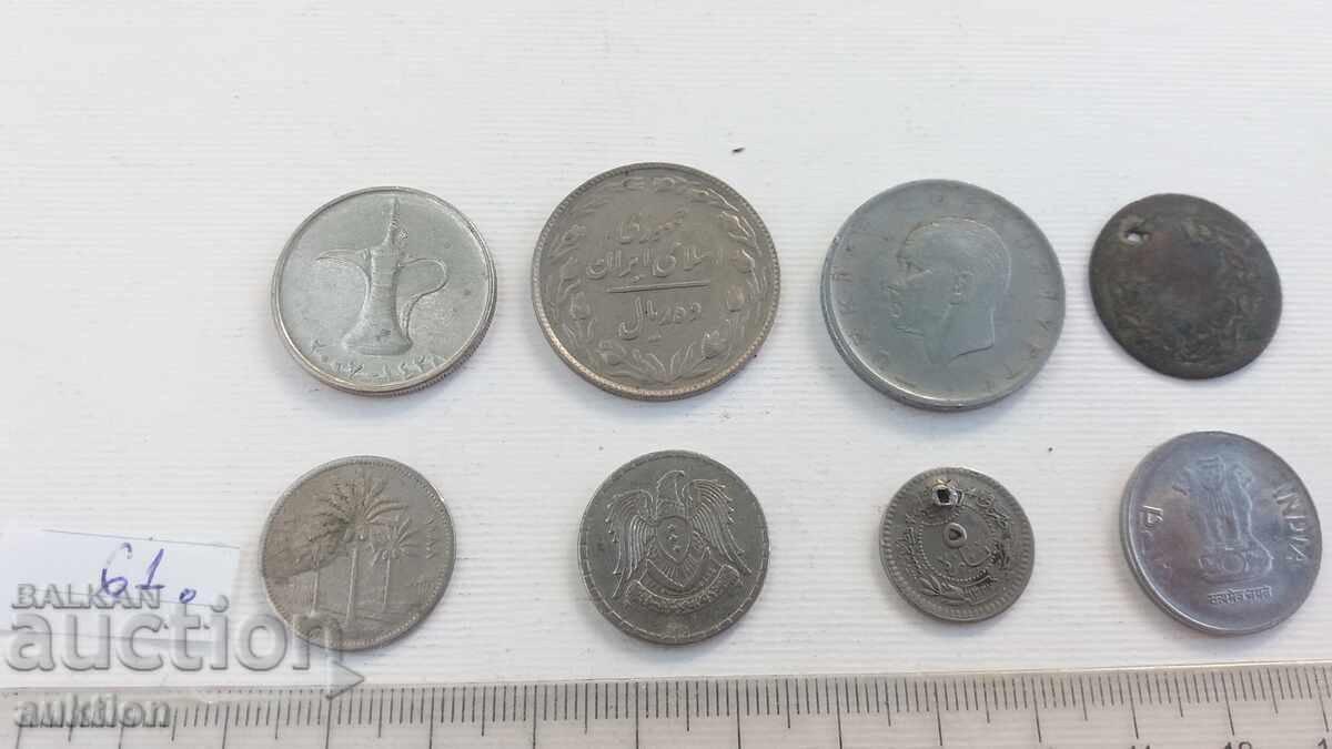 COLLECTION OF 8 ARAB COINS - MISCELLANEOUS - 6
