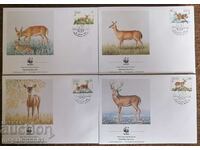 Netherlands Antilles - WWF, deer