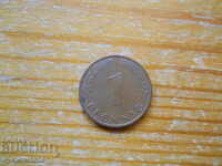 1 Pfennig 1950 - Γερμανία ( G )