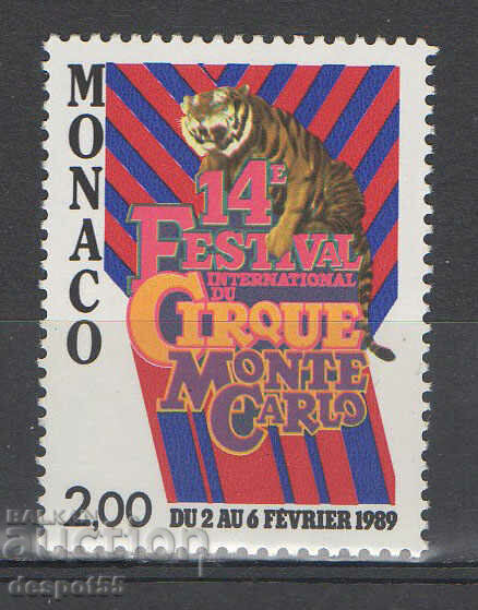 1988. Монако. 14-ти Международен цирков фестивал, Монако.