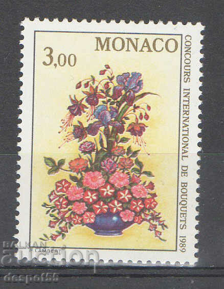 1988. Monaco. Monte Carlo Flower Show 1989