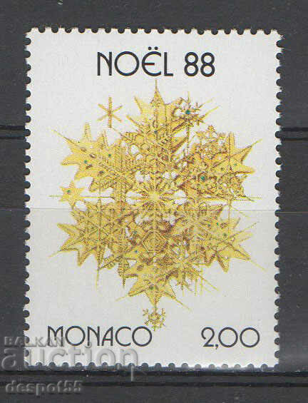 1988. Monaco. Christmas.