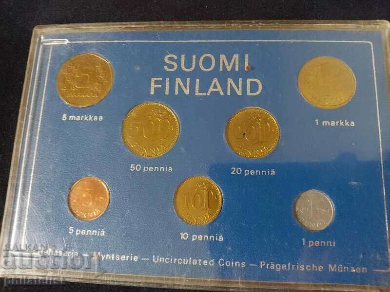 Finland 1977 - Complete set of 7 coins with price 22.00 BGN | € 11.25 Finland 1977 - Complete set of 7 coins with price 22.00 BGN | € 11.25