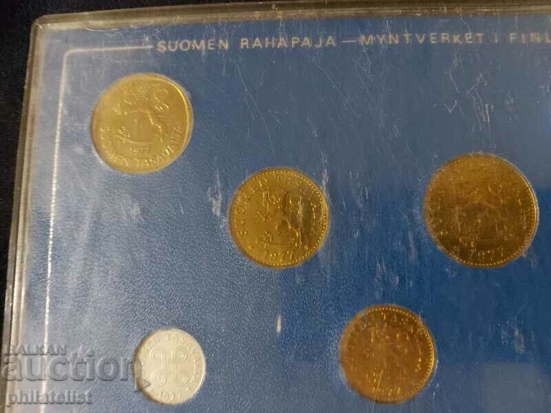 Auction Finland 1977 - Complete set of 7 coins Auction Finland 1977 - Complete set of 7 coins