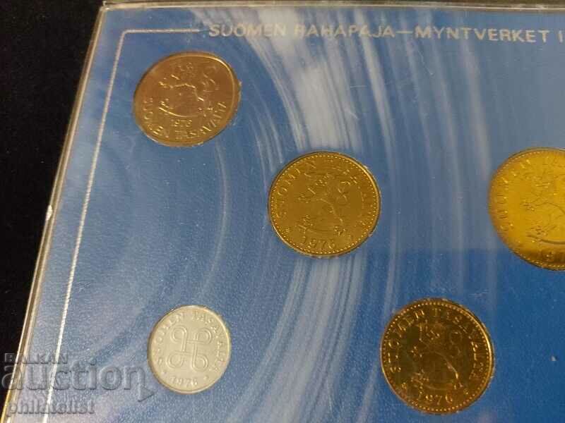 Auction Finland 1976 - Complete set of 7 coins Auction Finland 1976 - Complete set of 7 coins
