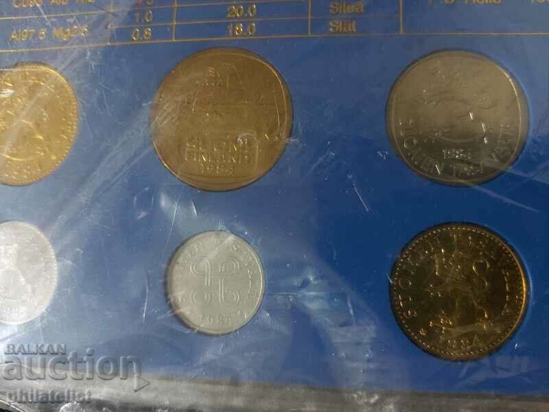Auction Finland 1984 - Complete set of 6 coins Auction Finland 1984 - Complete set of 6 coins