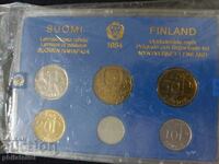 Finlanda 1984 - Set complet de 6 monede