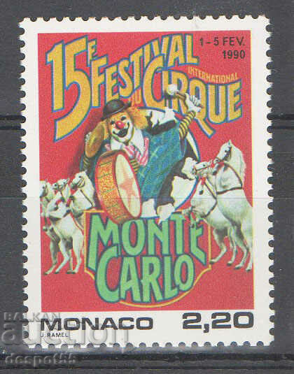 1989 Μονακό. 15ο Διεθνές Φεστιβάλ Τσίρκου, Μόντε Κάρλο