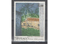 1989. Monaco. 150 years since the birth of Paul Cézanne.