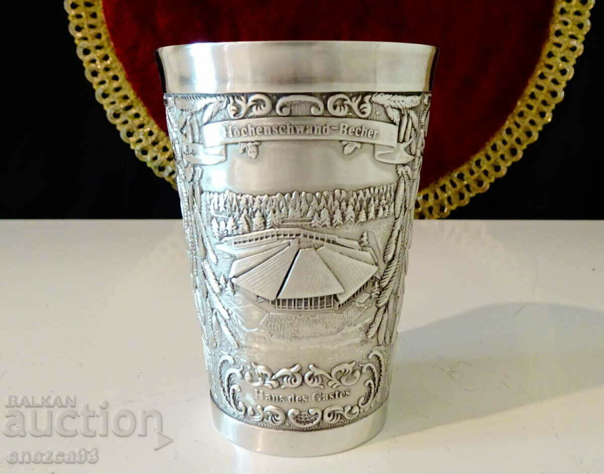 Delivery of Tin wine cup, Höchenschwand Delivery of Tin wine cup, Höchenschwand