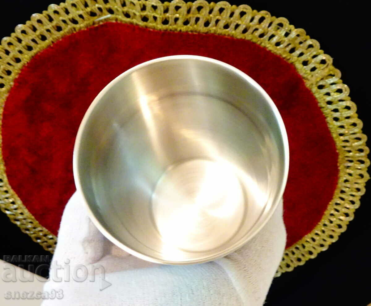 Cup, tin mug, hunting theme. - 5 Cup, tin mug, hunting theme. - 5