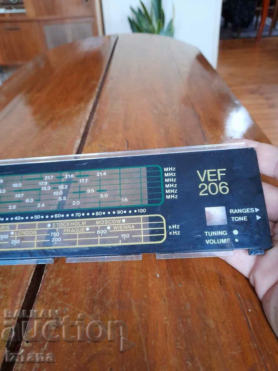 Auction Old scale for VEF, VEF 206 Auction Old scale for VEF, VEF 206