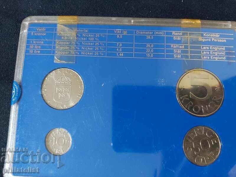 Sweden 1986 - Complete set of 4 coins with price 22.00 BGN | € 11.25 Sweden 1986 - Complete set of 4 coins with price 22.00 BGN | € 11.25