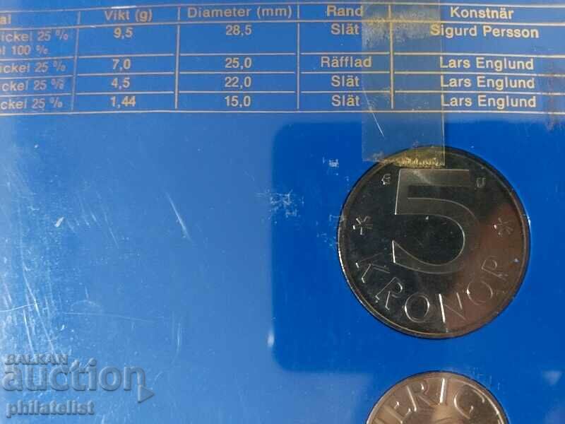 Auction Sweden 1986 - Complete set of 4 coins Auction Sweden 1986 - Complete set of 4 coins