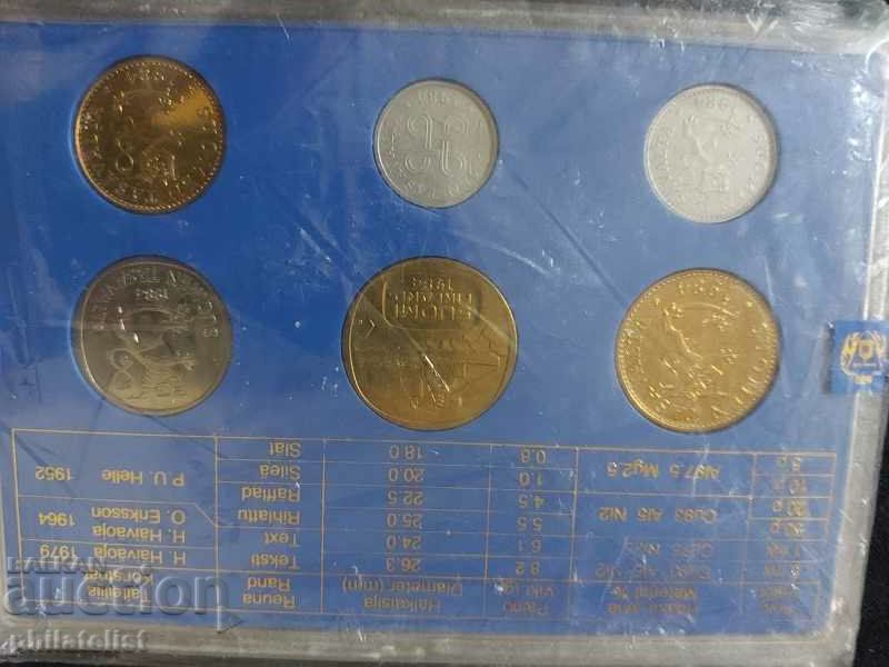 Finland 1984 - Complete set, 6 coins with price 22.00 BGN | € 11.25 Finland 1984 - Complete set, 6 coins with price 22.00 BGN | € 11.25