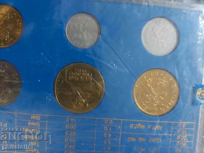 Auction Finland 1984 - Complete set, 6 coins Auction Finland 1984 - Complete set, 6 coins