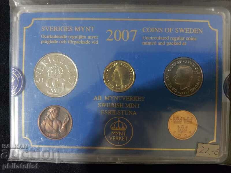 Швеция 2007 - Комплектен сет