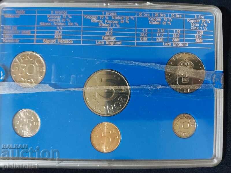 Sweden 1979 - Complete set - 6 coins with price 21.75 BGN | € 11.12 Sweden 1979 - Complete set - 6 coins with price 21.75 BGN | € 11.12