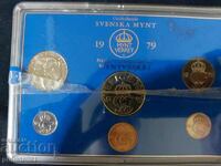 Швеция 1979 - Комплектен сет - 6 монети