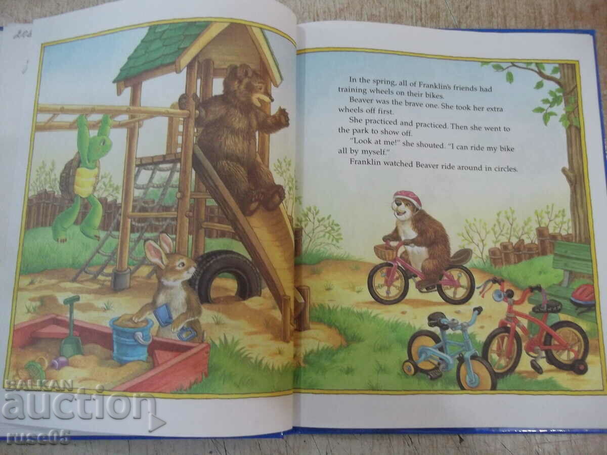 Auction Book "Franklin Rides a Bike - Paulette Bourgeois" - 32 pages. Auction Book "Franklin Rides a Bike - Paulette Bourgeois" - 32 pages.
