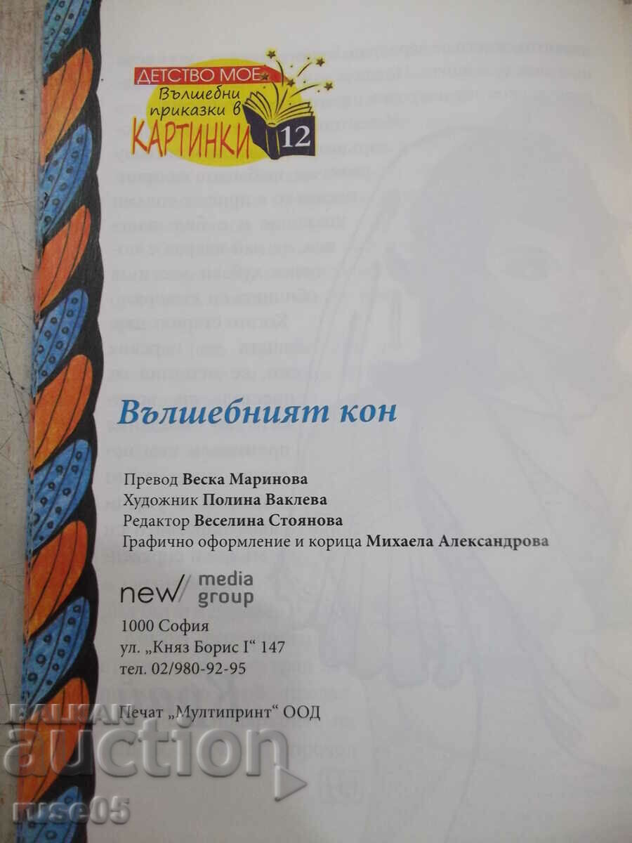 Book "The Magic Horse" - 30 pages. - 5